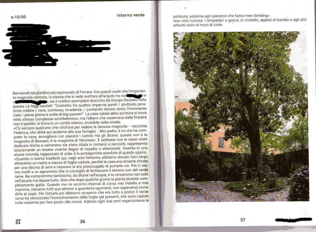 L'Ape Regina Lejlighed Ferrara Eksteriør billede